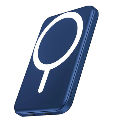 Power Bank Portable Charger Power Bank Power Bank Charger Magnetic Power Bank 5000Mah Magnetic Power Bank Magsafe Wireless Fast Charger for Iphone 12–17 Pro/Pro Max, Compact Portable Battery Pack Lithium Ion Travel Essential Usb Type