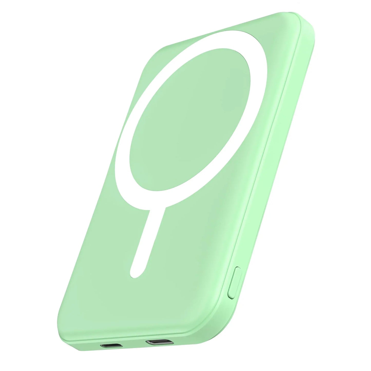 Power Bank Portable Charger Power Bank Power Bank Charger Magnetic Power Bank 5000Mah Magnetic Power Bank Magsafe Wireless Fast Charger for Iphone 12–17 Pro/Pro Max, Compact Portable Battery Pack Lithium Ion Travel Essential Usb Type